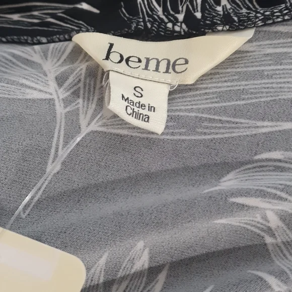 Beme New Dress Size 18 approx Black White - Picture 6 of 9